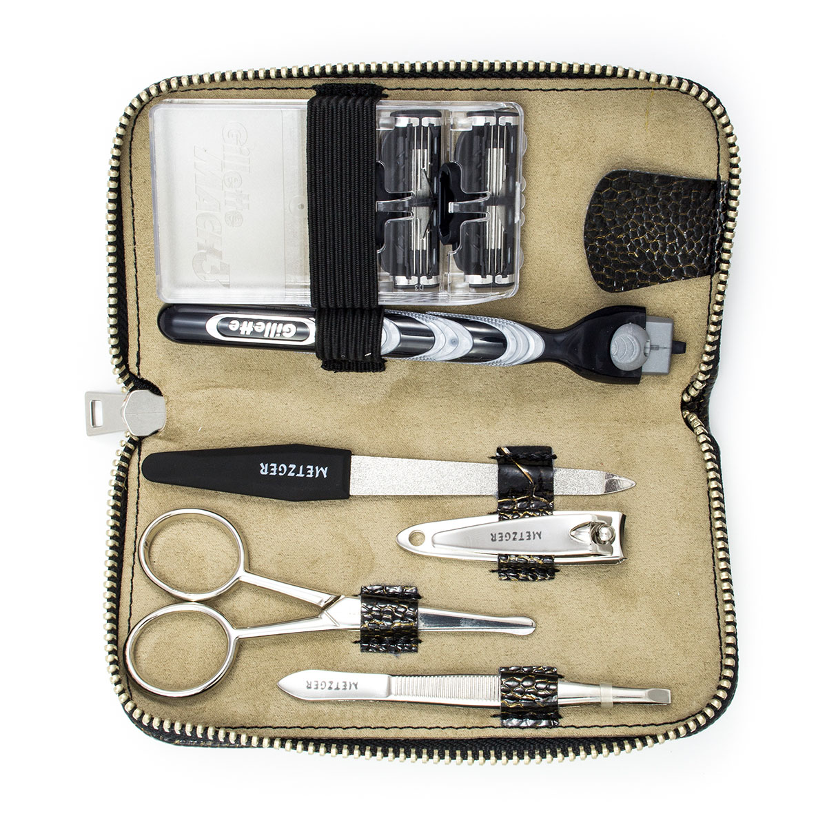 Маникюрный набор Metzger MS-348-S-(6 предметный) ДЛЯ МУЖЧИН