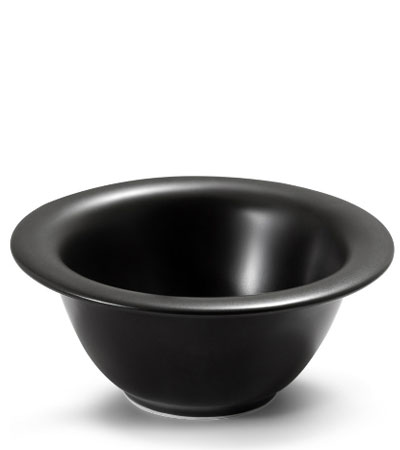 Фарфоровая чаша для бритья REBEL BARBER Black Matt Shaving Bowl