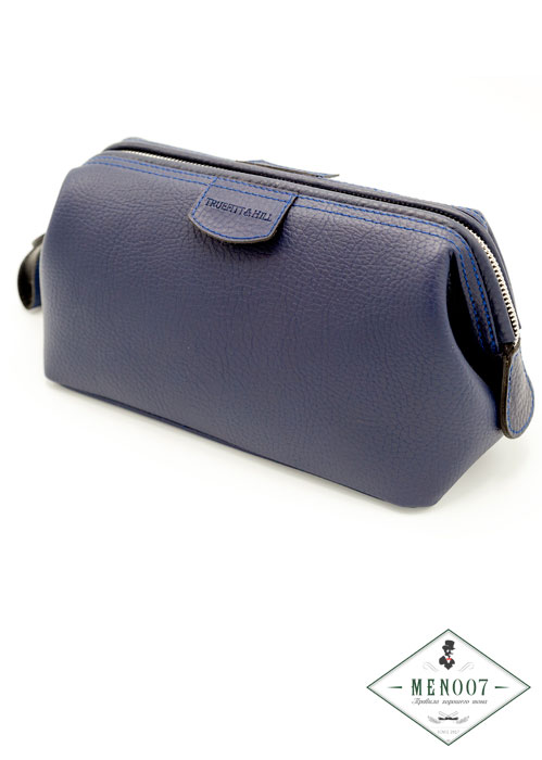 Косметичка мужская Truefitt & Hill Gentleman's Washbag/Navy (Синяя)