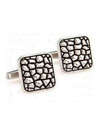 Запонки из стали "Рептилия" Spikes