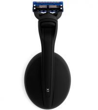 Набор Bolin Webb X1, бритва X1 матовая черная, подставка матовая черная