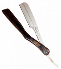 Профессиональная шаветта со сменными лезвиями Feather Artist Club SS, с рукояткой из березы