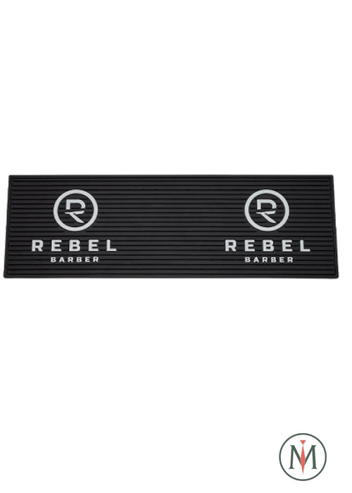 Резиновый коврик для инструментов Rebel Barber Black & White Long