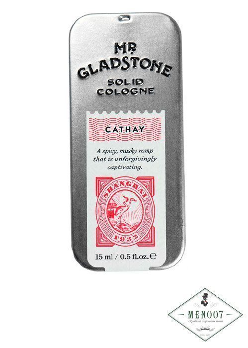 Твердый одеколон Mr. Gladstone, Cathay, 15 мл