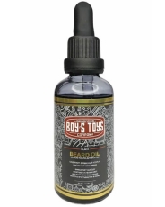 Чёрное масло для бороды Boy's Toys «Black Beard Oil» с содержанием Древесного угля и Масла чёрного тмина, 50 мл