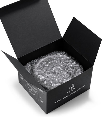 Фарфоровая чаша для бритья REBEL BARBER Black Matt Shaving Bowl