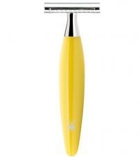 Т-образная бритва MUEHLE KOSMO, смола лимонного цвета