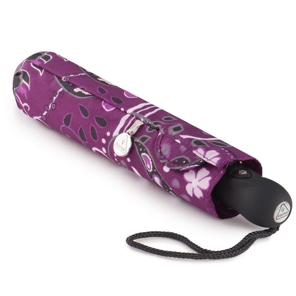 Зонт женский автомат Fulton J739-3054 WhirlyPaisley (Узор)