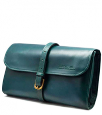 Мужская косметичка TRUEFITT&HILL Military Roll Up Wet Pack / Green