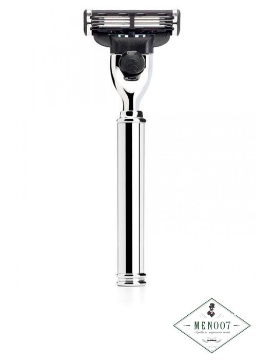 Дорожная бритва MUEHLE, Mach3, хром