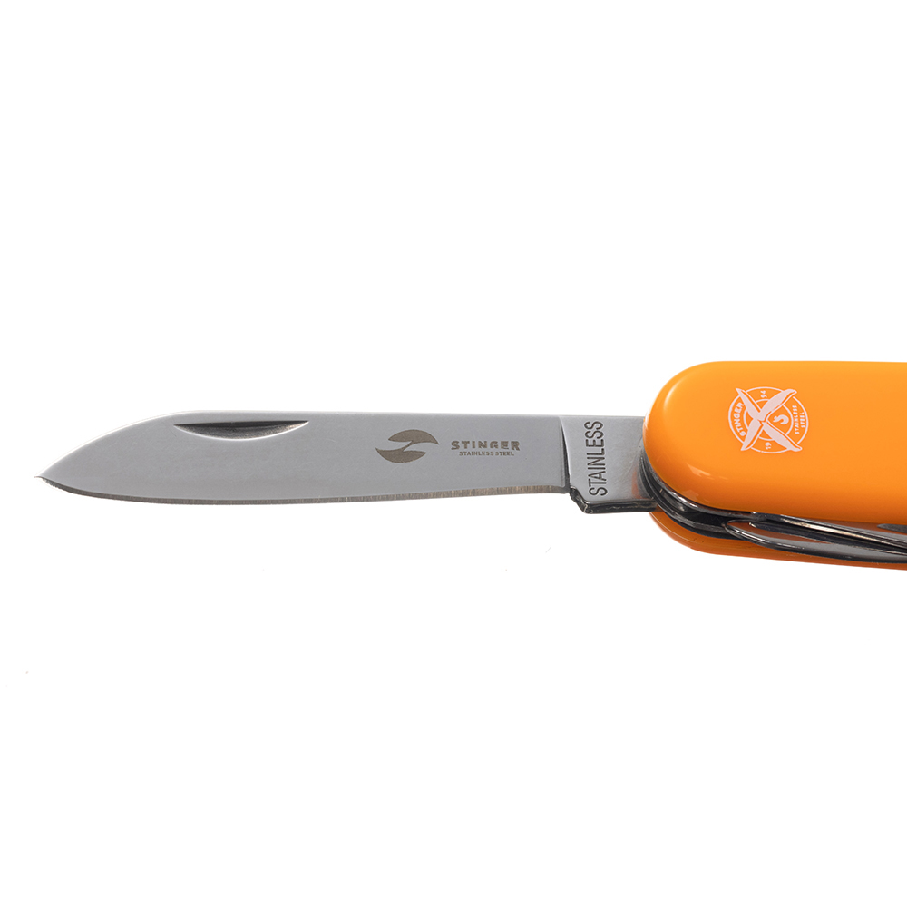 Нож перочинный 90 мм, 13 функций, в блистере STINGER FK-K5017-8PB