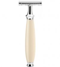 Т-образная бритва MUEHLE PURIST, смола, цвет слоновой кости