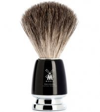 Помазок MUEHLE RYTMO, натуральный барсучий ворс, черная смола