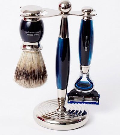 Набор Truefitt & Hill Edwardian Fusion голубой опал 3 предмета