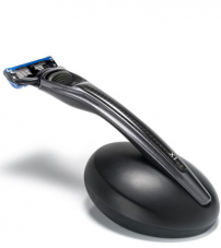 Подарочный набор Bolin Webb X1, бритва X1 карбон, подставка X1 черная