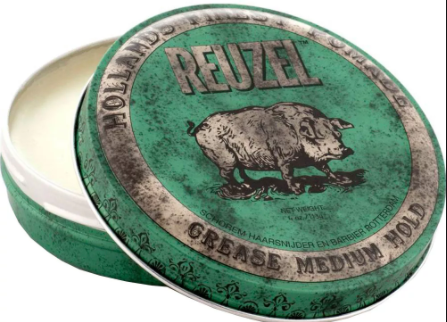 Помада для волос средней фиксации Reuzel Grease Medium Hold -95г.