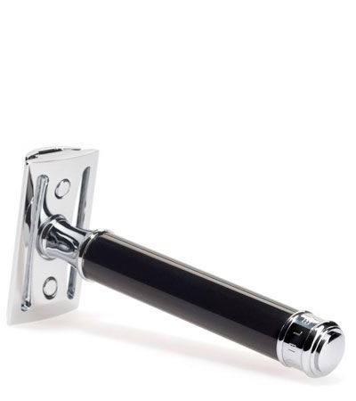Т-образная бритва  R 106 MUEHLE TRADITIONAL, черная смола, closed comb