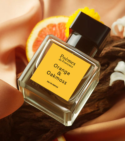 Парфюмерная вода POEMES DE PROVENCE ORANGE & OAKMOSS – АПЕЛЬСИН И ДУБОВЫЙ МОХ -50мл.
