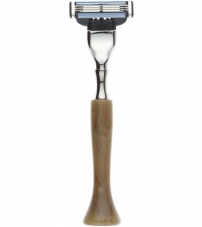 Станок для бритья IL Ceppo, MACH3, каучуковая смола, рукоять - серый перламутровый цвет