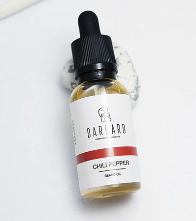 Масло для роста бороды Barbaro Перец чили- 30мл.