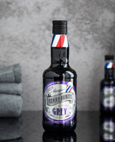 Тонирующий шампунь для белых и седых волос Beardburys-330мл