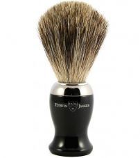 Помазок черная смола, барсучий ворс Edwin Jagger Shave Brush