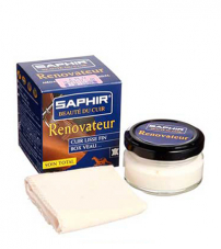 Бальзам-восстановитель «Renovateur» Saphir стеклянная банка, 50 мл. Бесцветный.