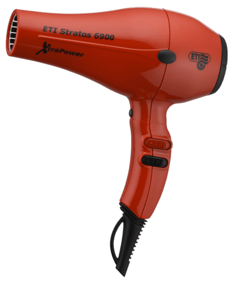 Профессиональный фен ETI Stratos 6900 Xtrapower Красный