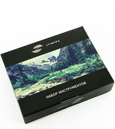 Набор инструментов (26 шт) в нейлоновом кейсе STINGER W0109