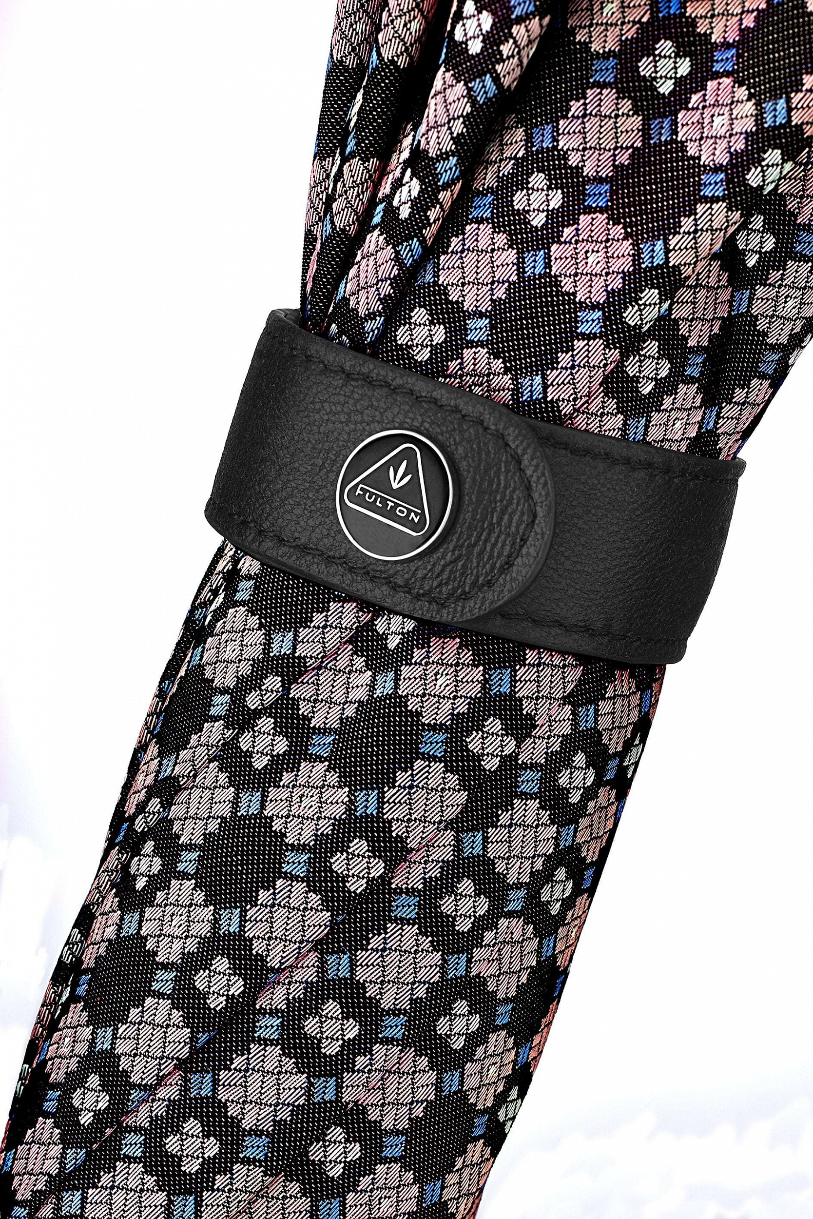 Зонт женский трость Fulton L850-3458 PinkFoulard (Розовый платок)