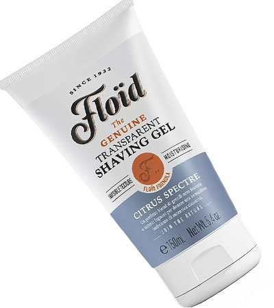 Прозрачный гель для бритья Floid Citrus Spectre Shaving Gel -150мл.