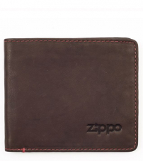 Горизонтальное кожаное портмоне ZIPPO