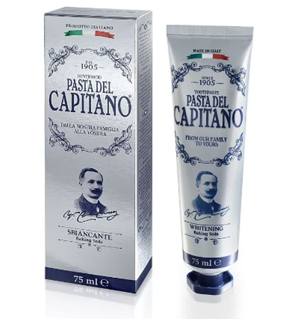 Зубная паста Pasta del Capitano 1905 Baking Soda / 1905 Для деликатного отбеливания 75 мл