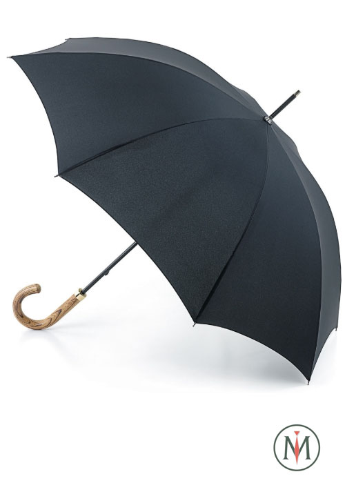 Зонт мужской трость Fulton G807-01 Black (Черный)