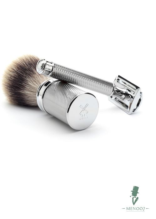 Т-образная бритва R89 MUEHLE TRADITIONAL, хром, closed comb