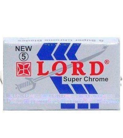 Сменные лезвия Double Edge Blade Lord Super Chrome -5шт
