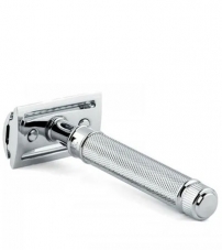 Станок Т-образный хром Edwin Jagger Knurled DE89KN14BL