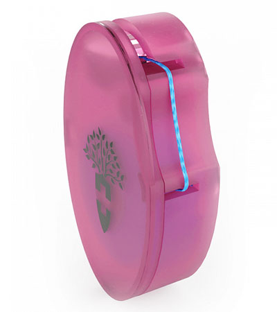 Шелковая лента для зубов Monrcarrote "Розовая" Fuchsia Silk Tooth Ribbon