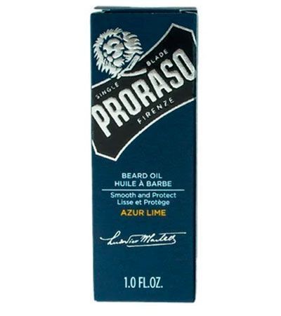 Масло для бороды Proraso Azur Lime 30мл.