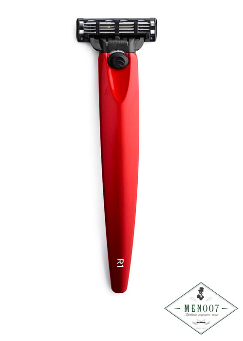 Бритва Bolin Webb R1, красный металлик, Gillette Mach3