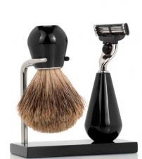 Бритвенные набор Mondial: станок Mach-3, помазок, подставка. MONDIAL ST100-MT-9