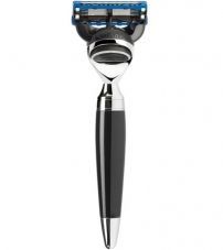 Бритва MUEHLE STYLO, Fusion, черная смола