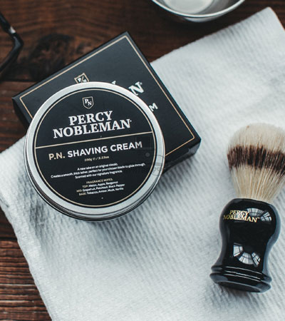 Набор для бритья Percy Nobleman Tradition Shaving Set ( Помазок Синтетика)