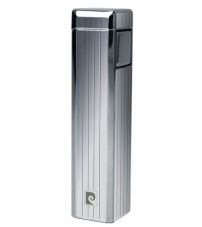 Зажигалка "Pierre Cardin" газовая пьезо, сплав цинка, насечка, хром, 1,7х1,7х7,5 см