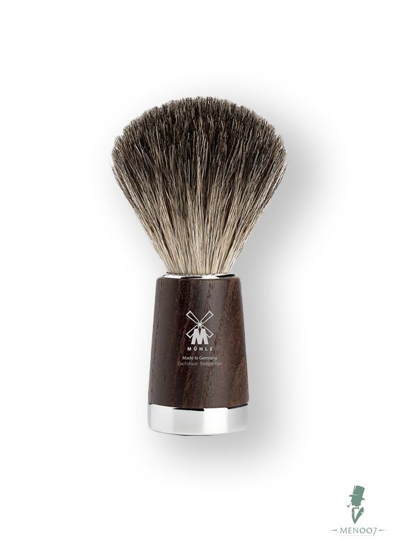 Помазок MUEHLE LISCIO, натуральный барсучий ворс, ясень