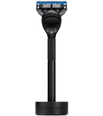 Набор Bolin Webb Generation, бритва матовая черная, подставка матовая черная