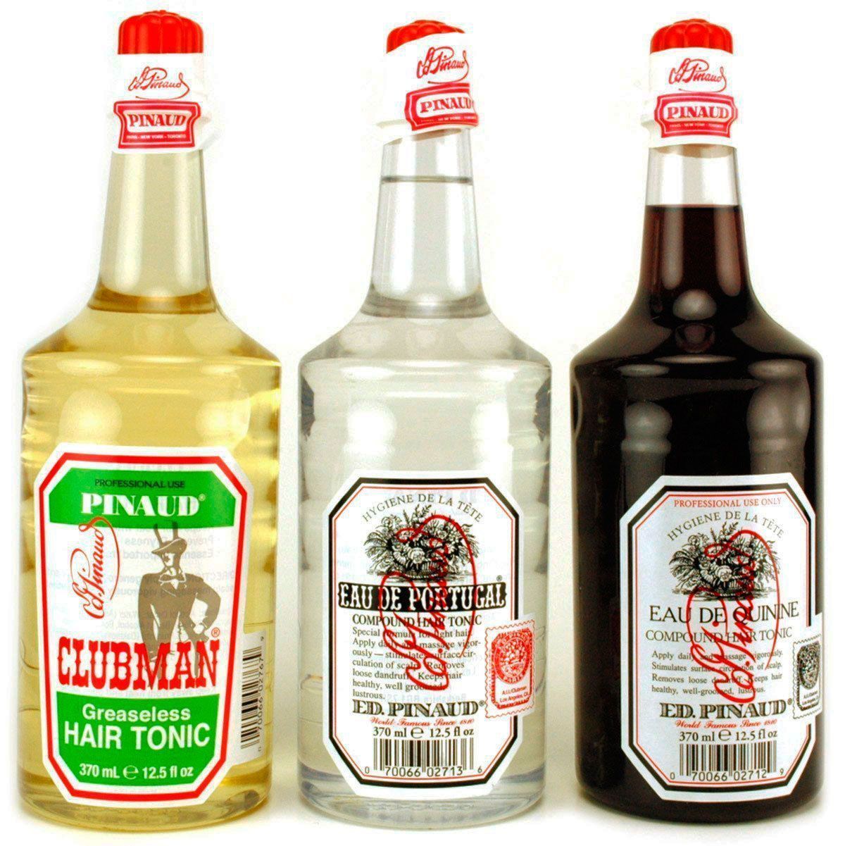 Классический универсальный тоник для темных волос Clubman Hair Tonic Eau de Quinine (гранат) 375 мл.