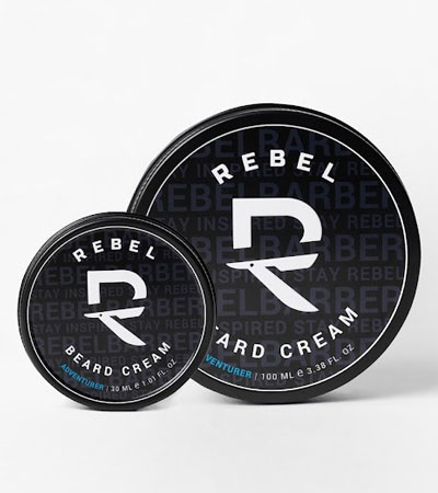 Премиальный крем для бороды и усов REBEL BARBER Adventurer 100 мл