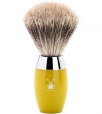 Помазок MUEHLE KOSMO, барсучий ворс категории Fine, смола лимонного цвета