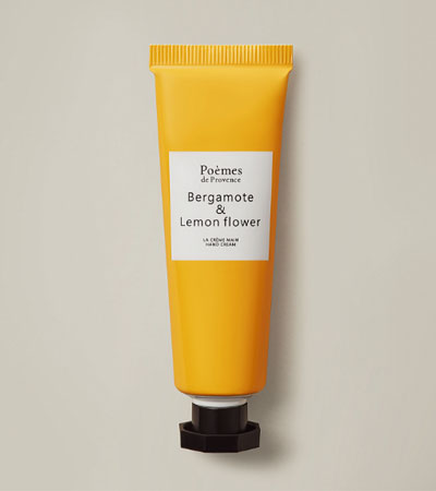 Крем для рук BERGAMOTE & LEMON FLOWER – БЕРГАМОТ И ЦВЕТОК ЛИМОНА -30мл.